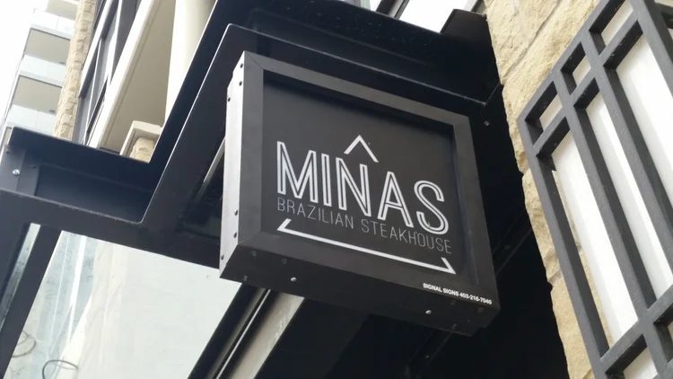 Retail storefront signage